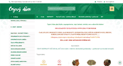 Desktop Screenshot of cajovydum.cz